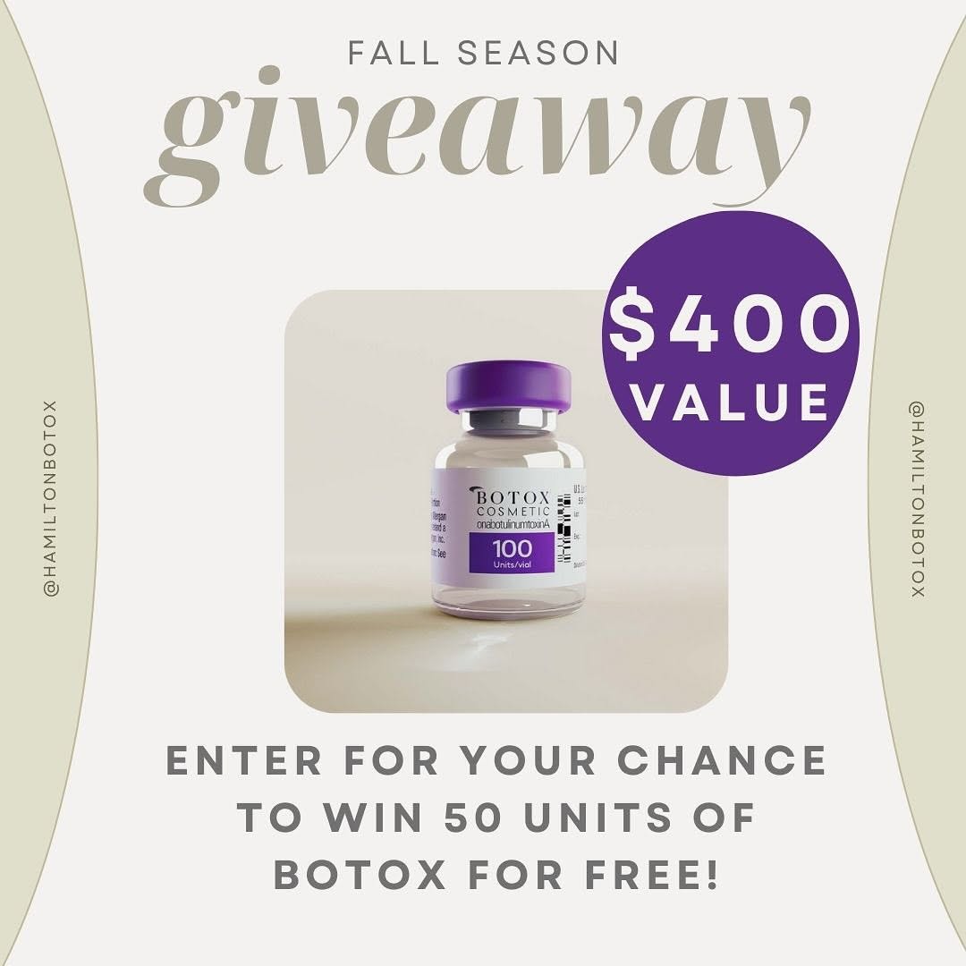 Hamilton Botox Beauty Giveaways by Womens-Resources